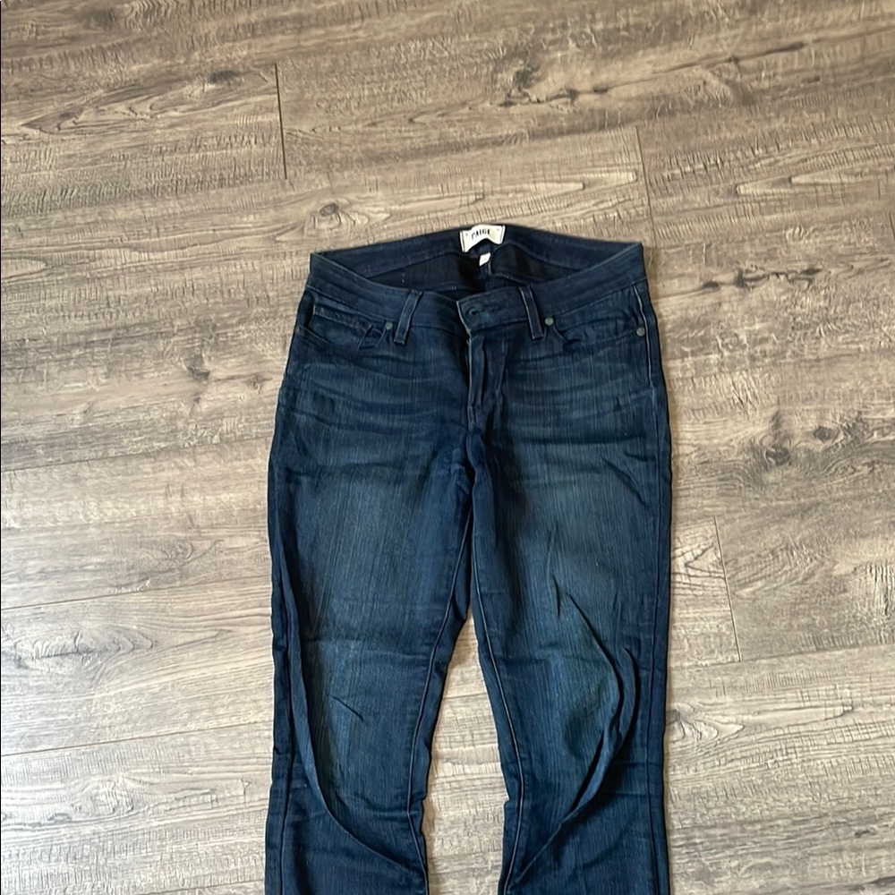 PAIGE brand Women's Dark Blue Jeans